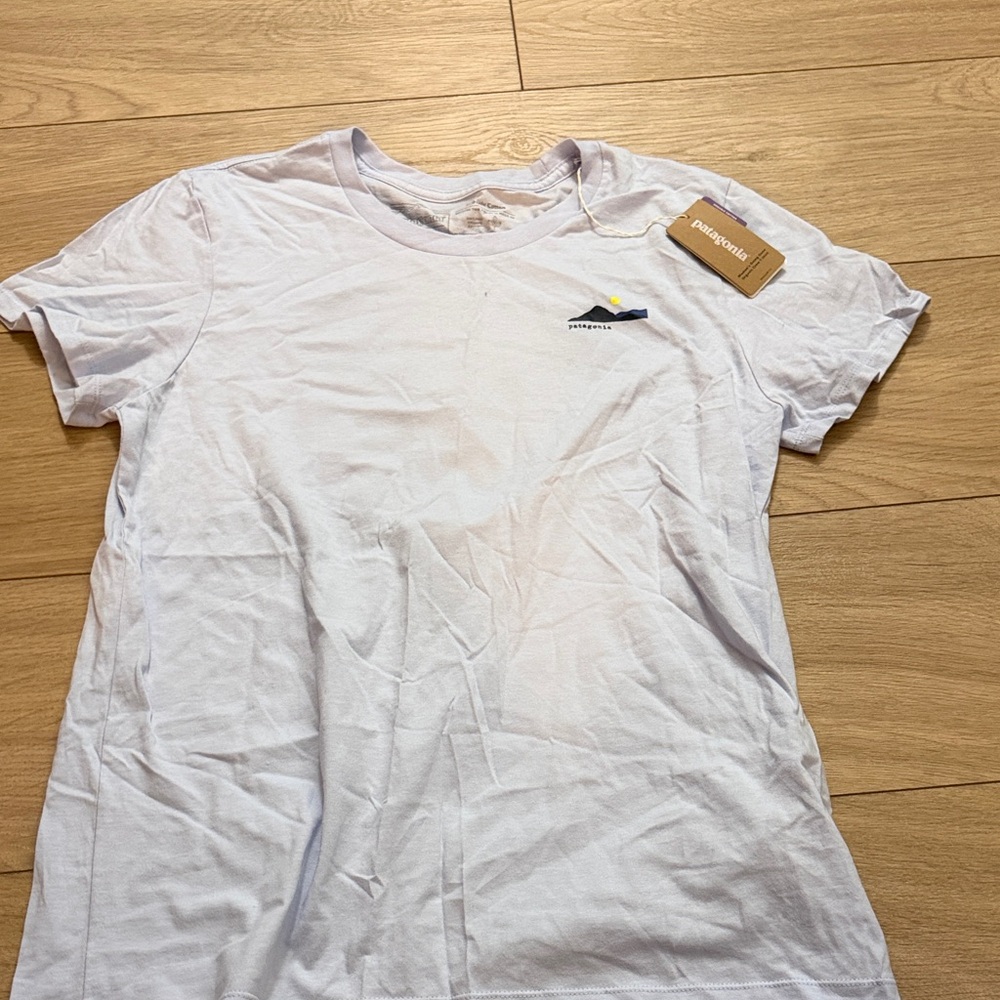 Patagonia Light Purple Organic Cotton T-Shirt